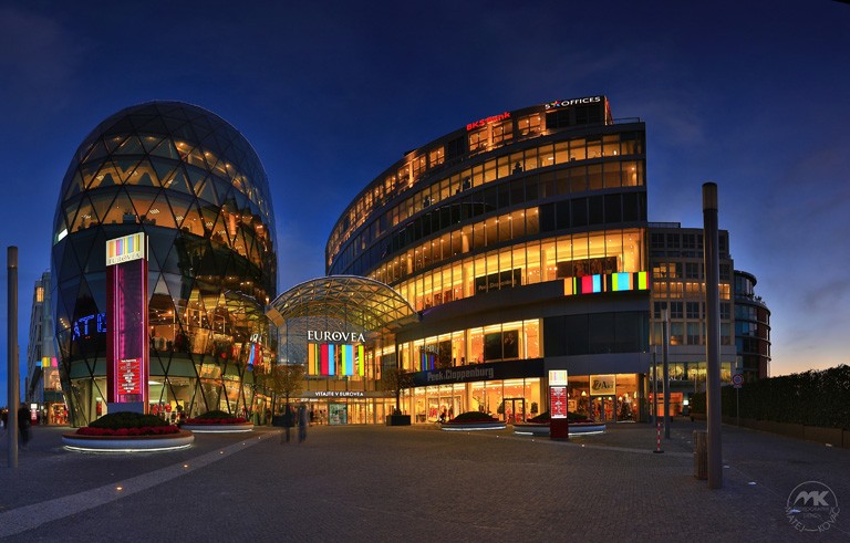The Eurovea shopping centre